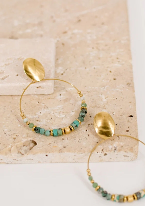 Boucles d'oreilles Maïa. - Giulia Jewellery